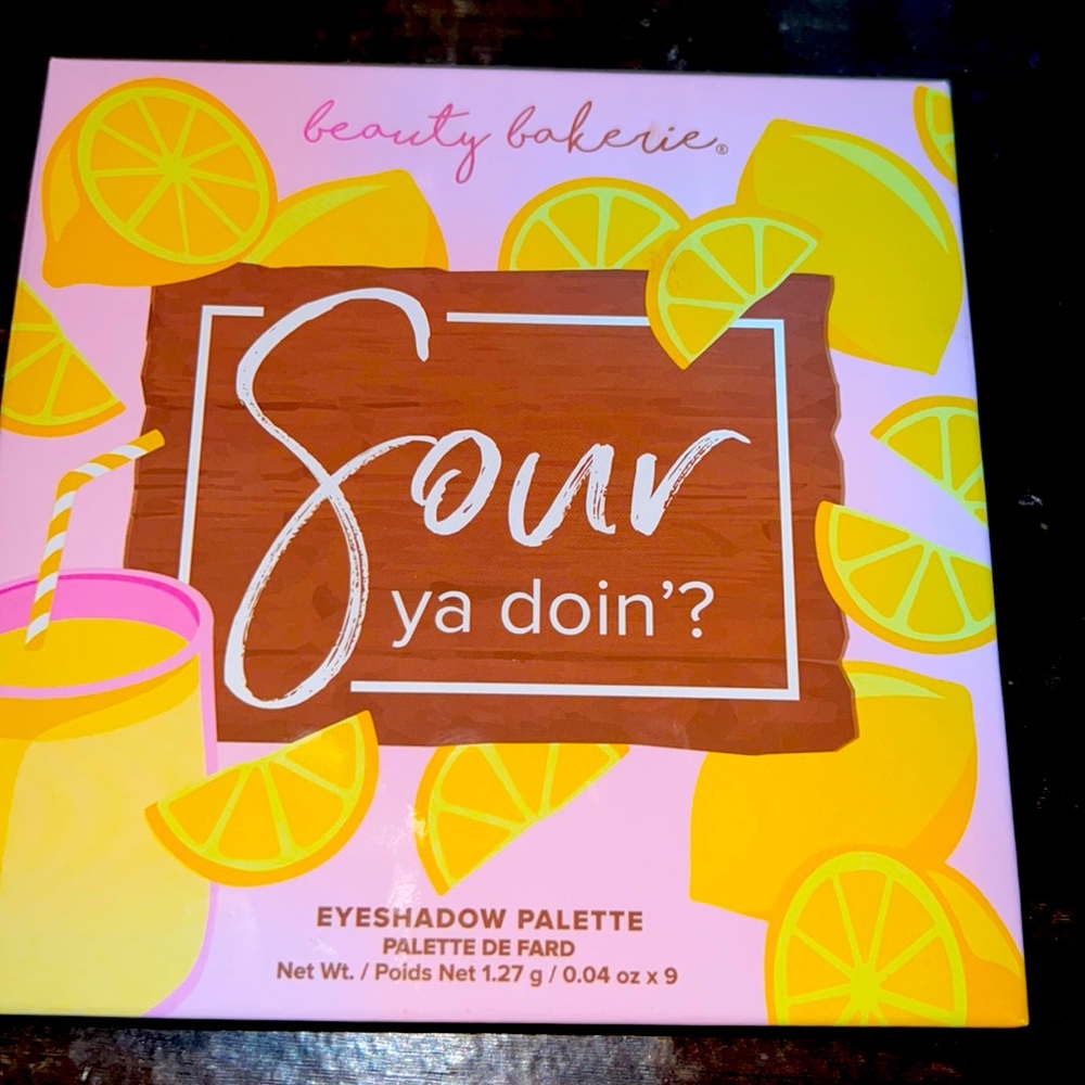Sour ya doin’? Eyeshadow palette, never used